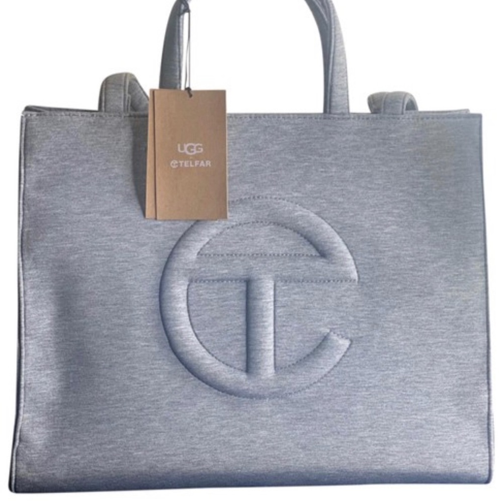 Medium Ugg x Telfar heather gray shopping bag - Picture 5 of 9